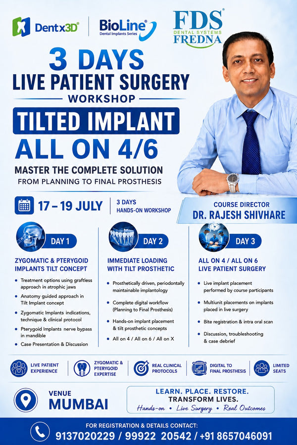 3 DAYS LIVE PATIENT SURGERY WORKSHOP