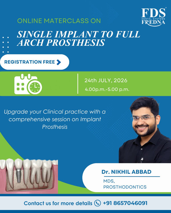 SINGLE IMPLANT ΤΟ FULL ARCH PROSTHESIS